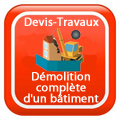 DEVIS-TRAVAUX-GRATUITS-Démolition complète d'un bâtiment