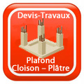 Devix-travaux-Plafond-Cloison-Plâtre
