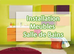 Installation meubles de salle de bains