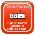 DEVIS-TRAVAUX-GRATUITS-Plan de travail (cuisine et salle de bains)